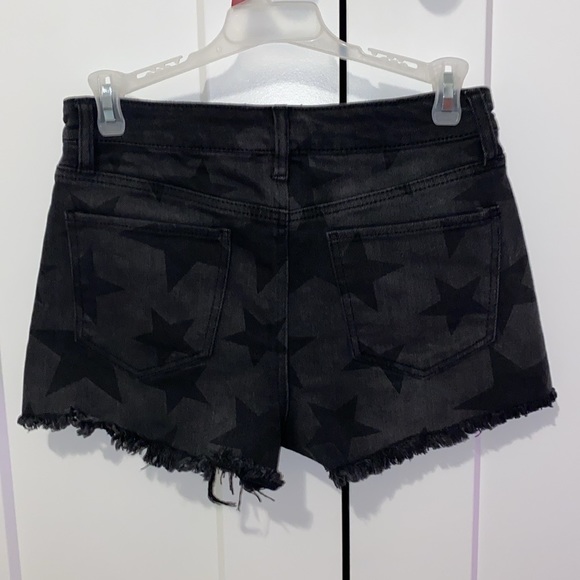 black denim material girl star shorts - Picture 8 of 10